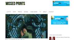 Desktop Screenshot of missedprints.com